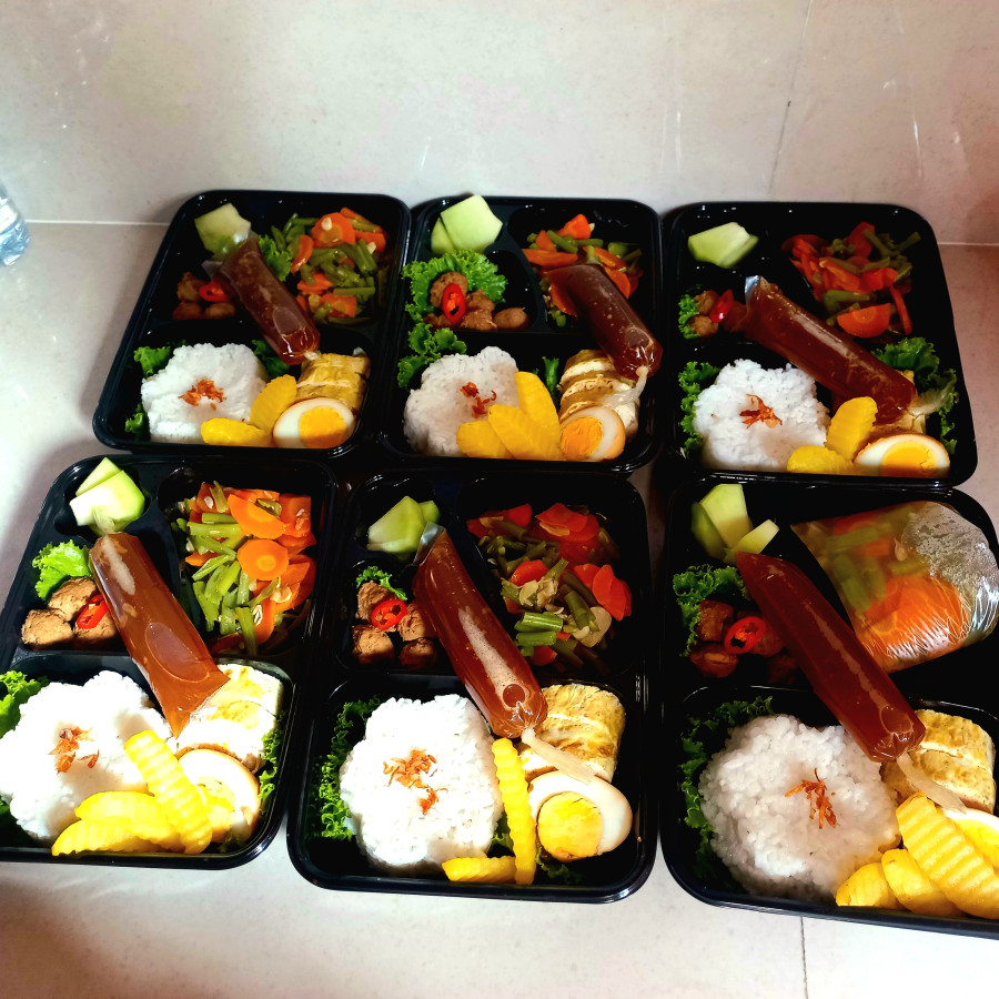 Paket menu B - depan