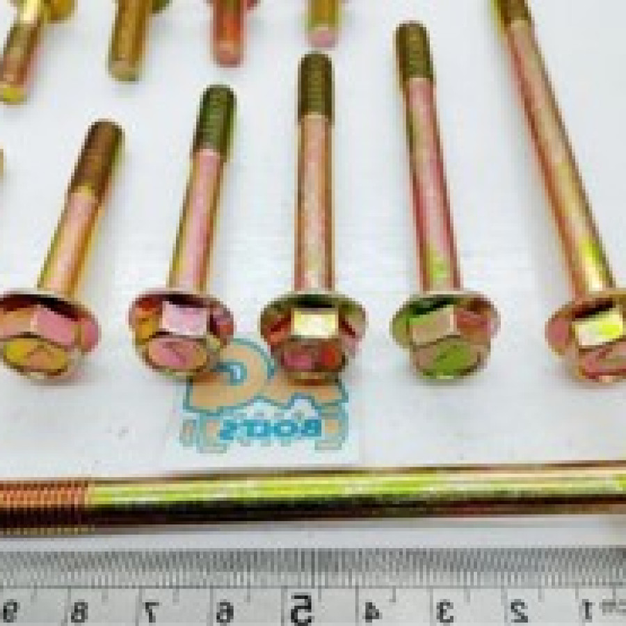 Baut,Ring, Mur 12mm panjang