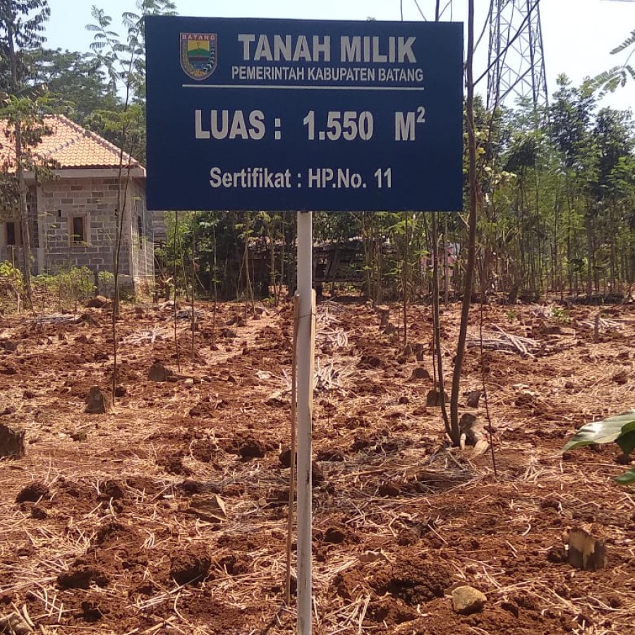 Papan Nama Kepemilikan Aset