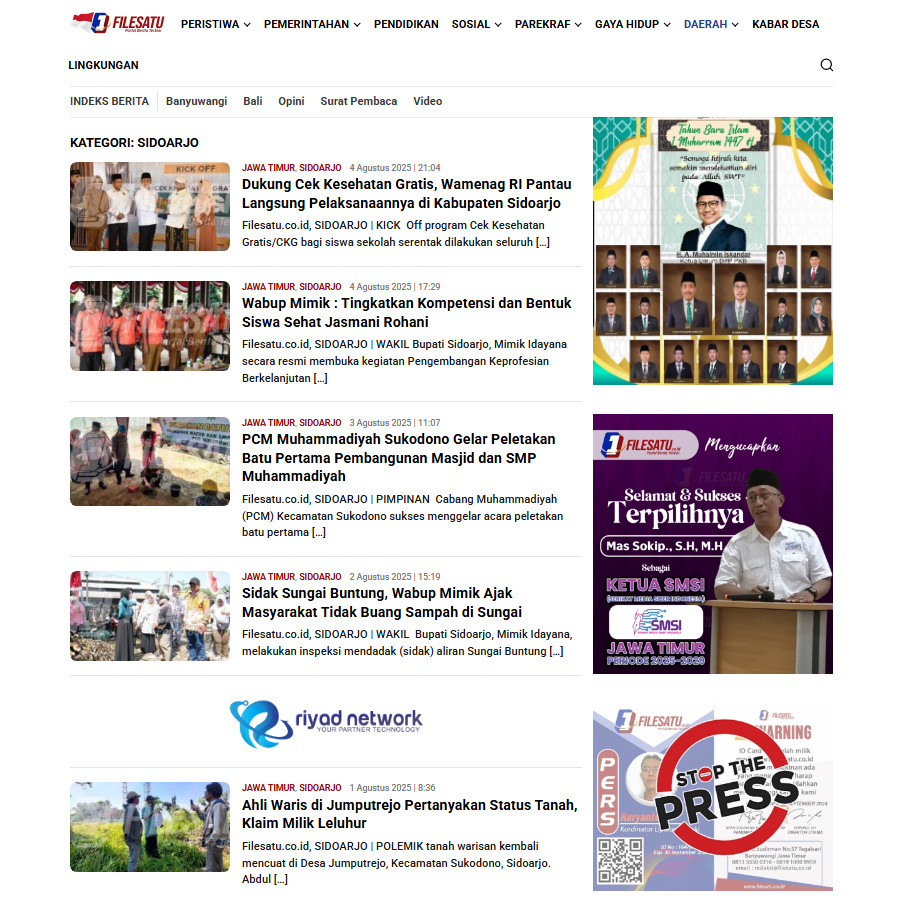 Publikasi Media Online - Advertorial - detail