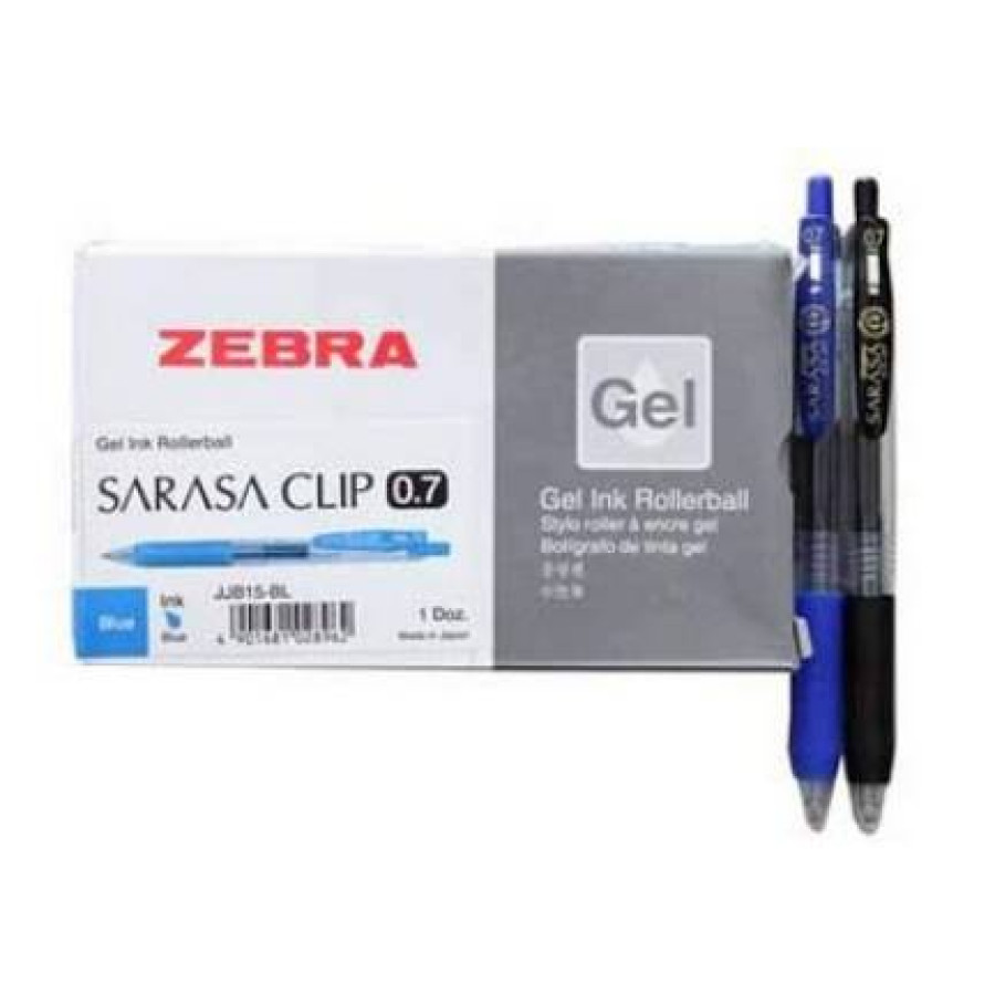 Pulpen Gel Sarasa Zebra 1.0 mm 1 Lusin