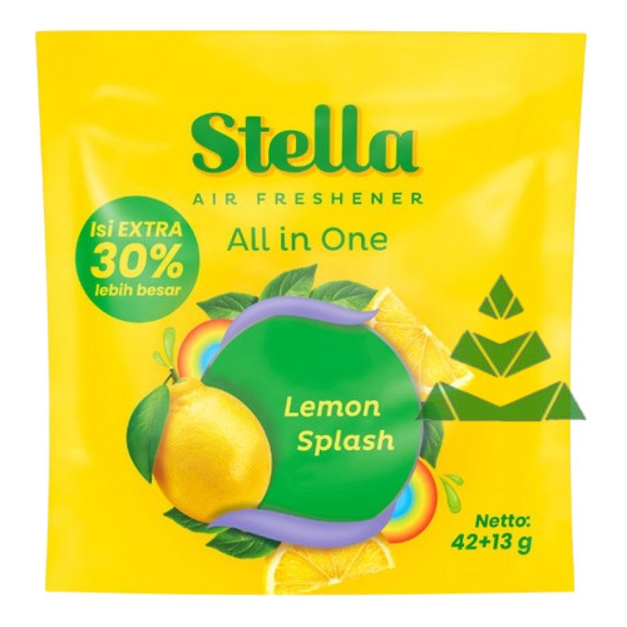 STELLA AIO LEMON STELA GANTUNG ALL IN ONE PEWANGI RUANGAN AC RUMAH MOBIL