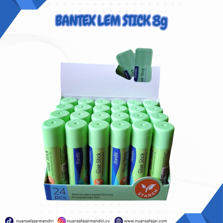 Lem Glue Stick 8gram BANTEX