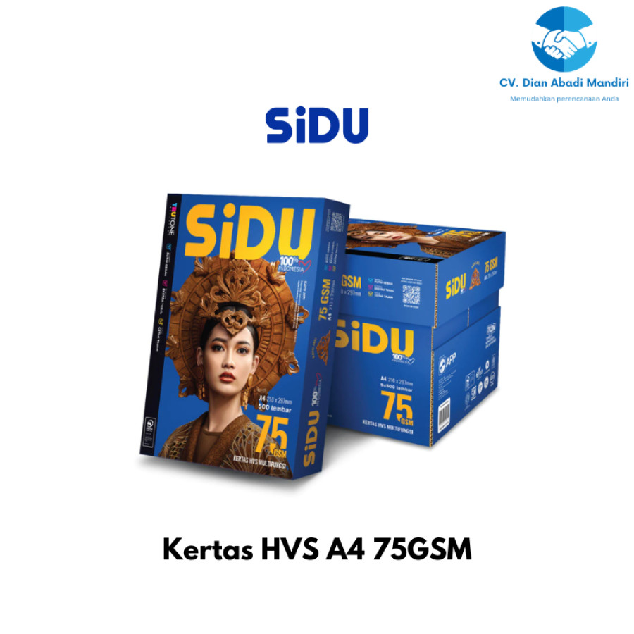 SINAR DUNIA Kertas HVS A4 75GSM (Dus) - utama
