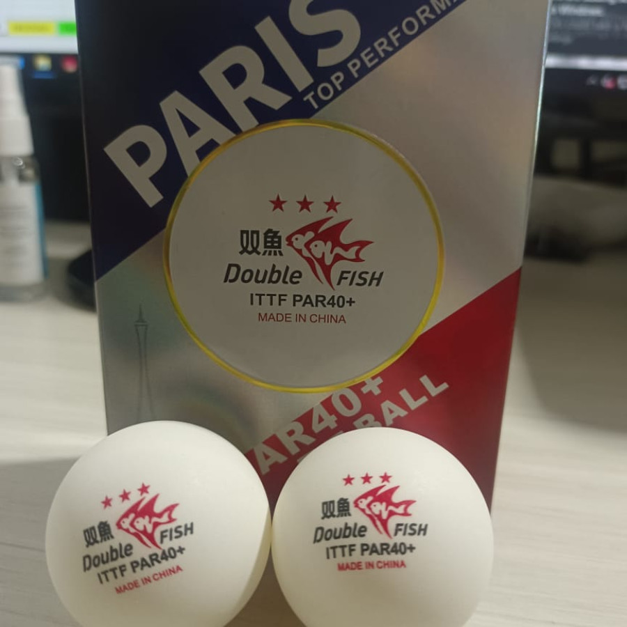 Bola Tenis Meja merek double fish - utama