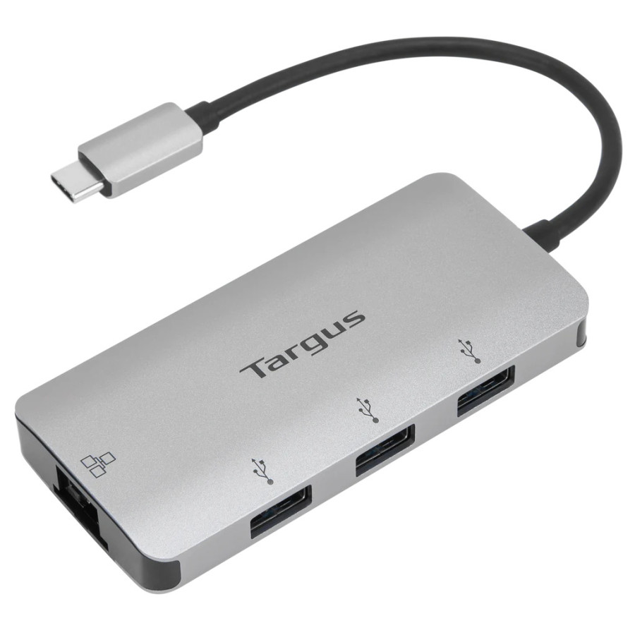 TARGUS USB-C Ethernet Adapter with 3x USB-A Ports [ACA959]