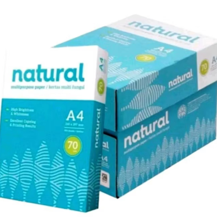 NATURAL KERTAS HVS A4 70gr