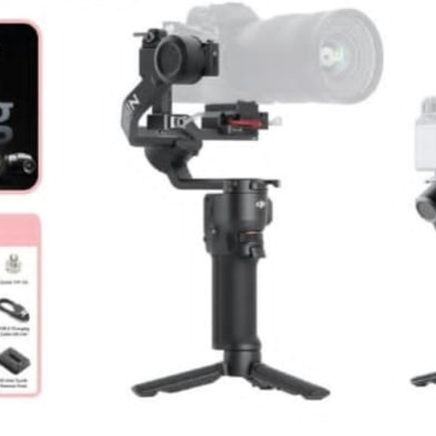 Mini Gimbal Stabilizer for DSLR and mirrorless Camera RS3