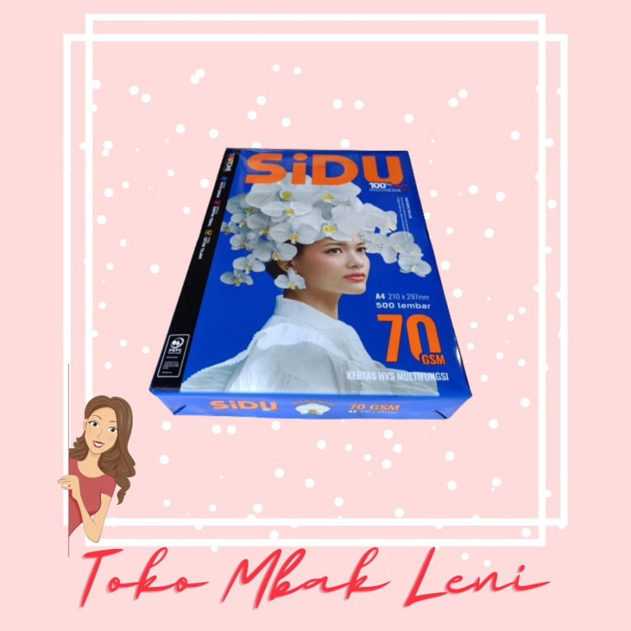 Kertas HVS A4 70 Gsm Sidu