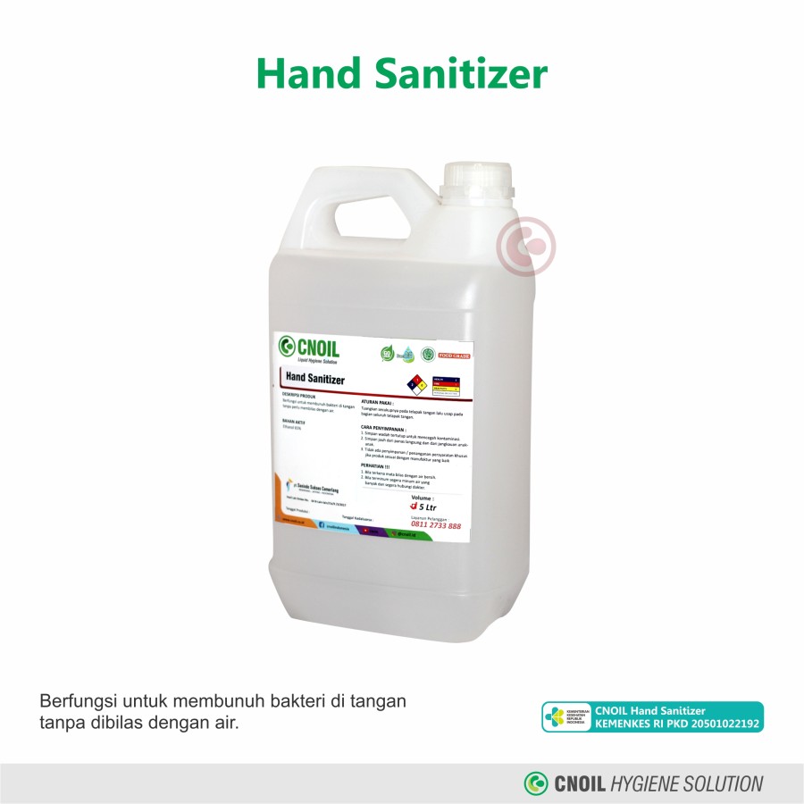 CNOIL Hand Sanitizer - utama