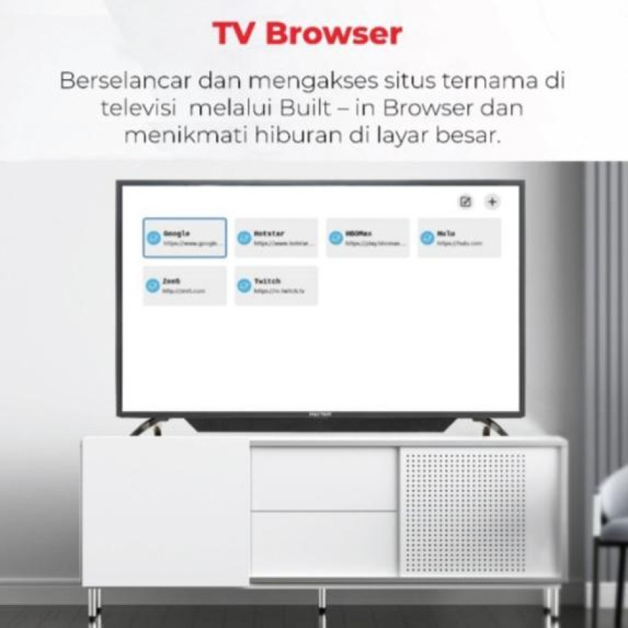SMART TV FAST TRACK 43 inch PLD43CV8869 - Mulyo Teknik - detail