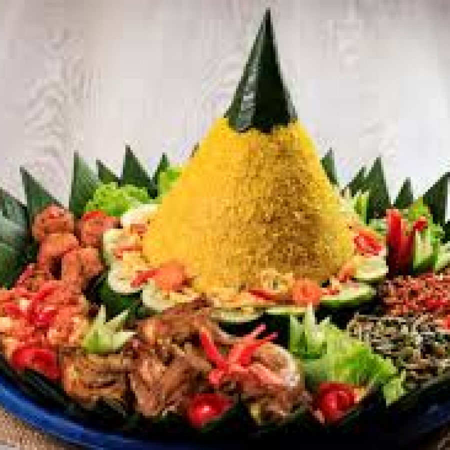TUMPENG LENGKAP
