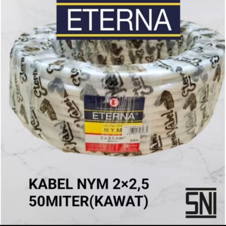 Kabel NYA 2x 2.5 Eterna