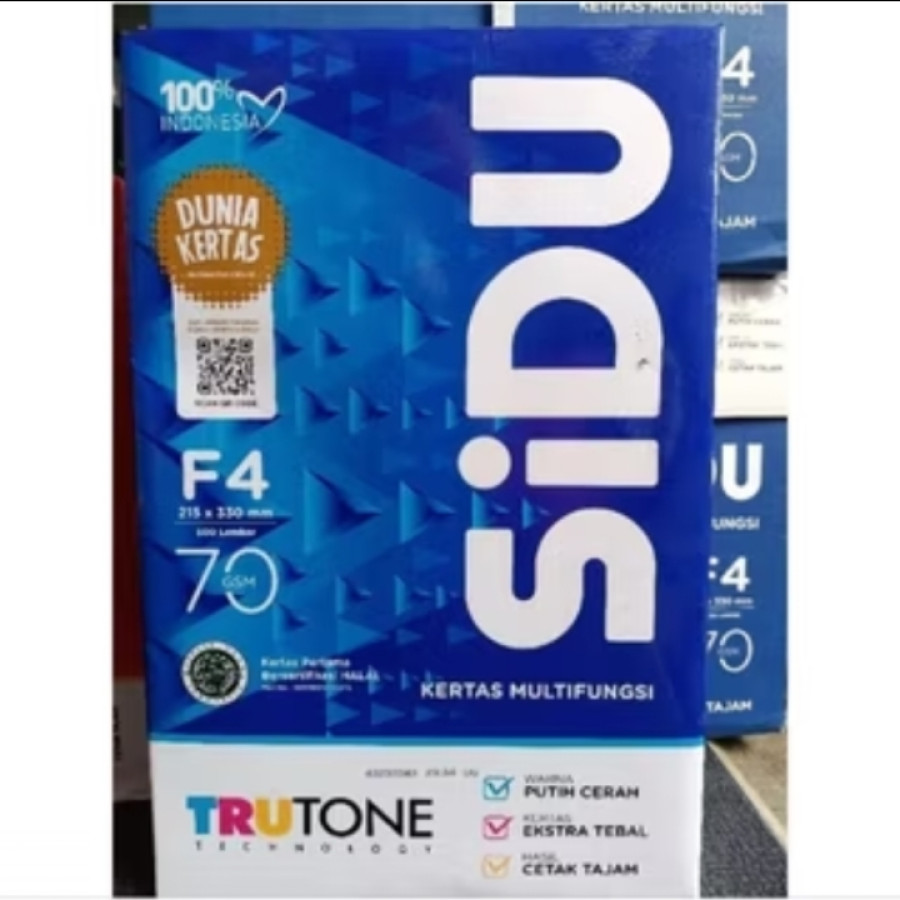 Kertas HVS F4 70 gram Merk Sinar Dunia