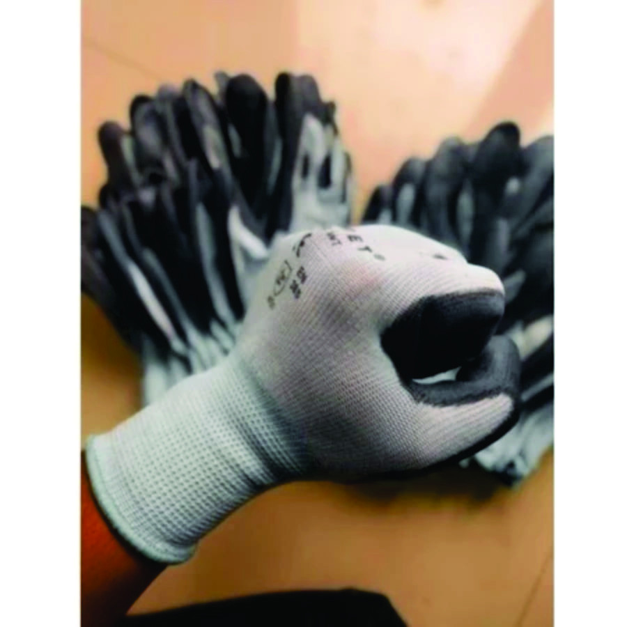 kaos tangan Kerja lapangan - samping