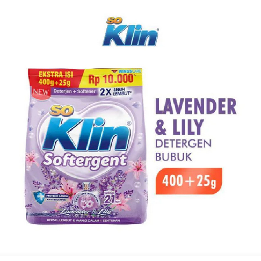 SABUN CUCI BAJU SOKLIN 425 GRAM