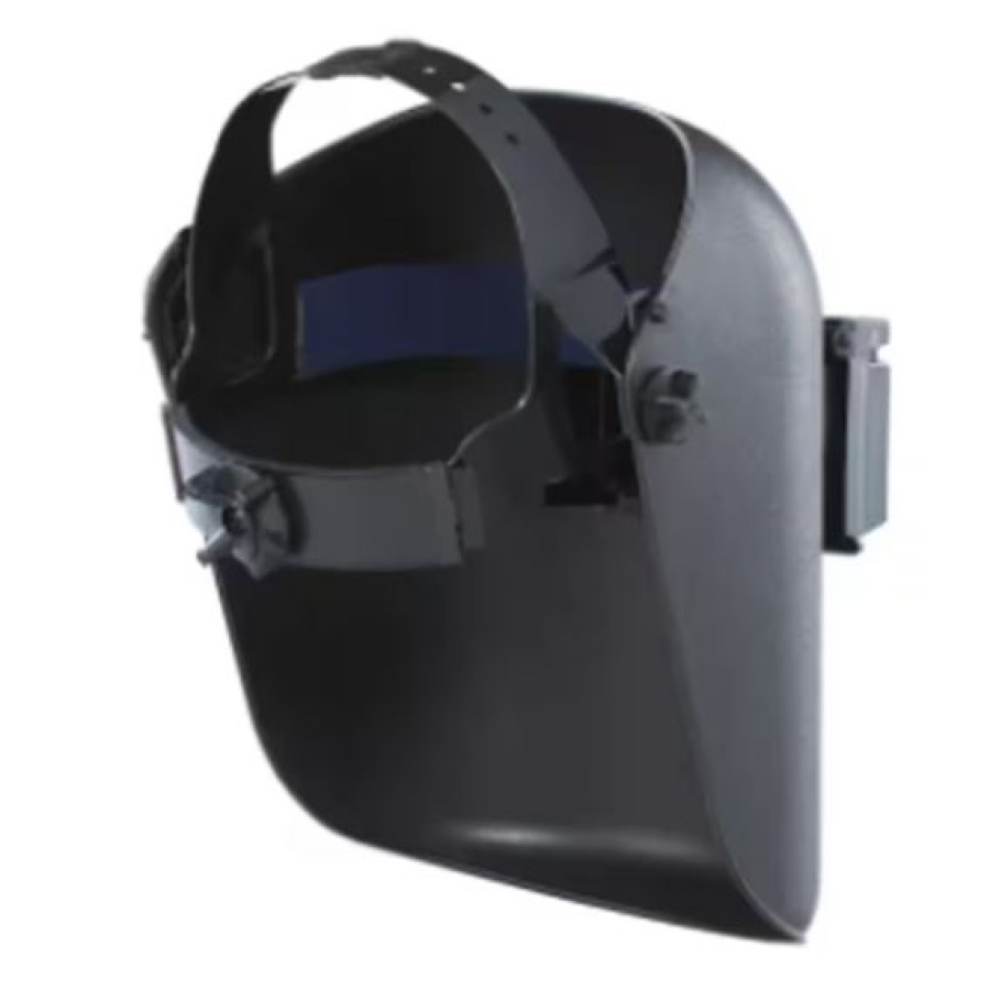 Helm Las Helm Las Blue Eagle hitam standar - detail