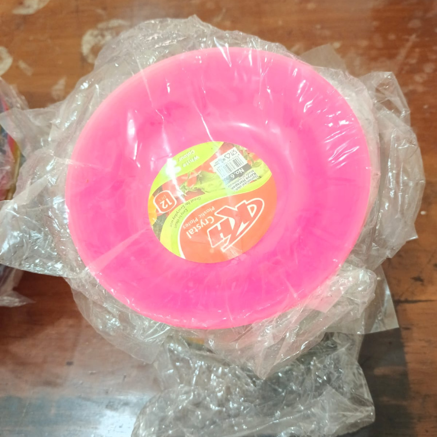 Piring Kecil Plastik 1 Lusin