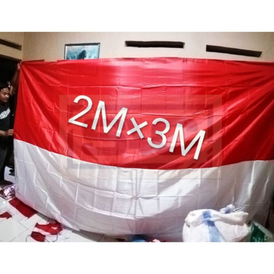 BENDERA MERAH PUTIH UK. 3 x 2 M