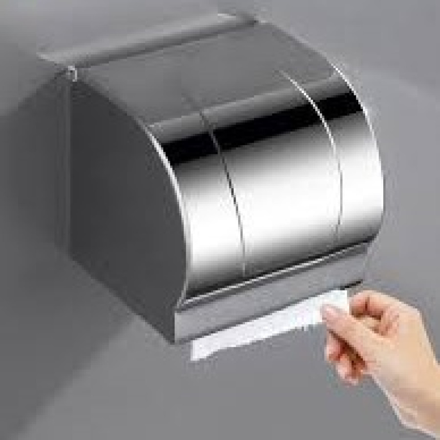 Tempat tisu gulung, Tempat tisu stainless