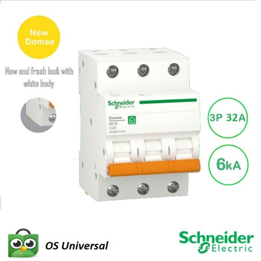 MCB Schneider  3 Phase 32A