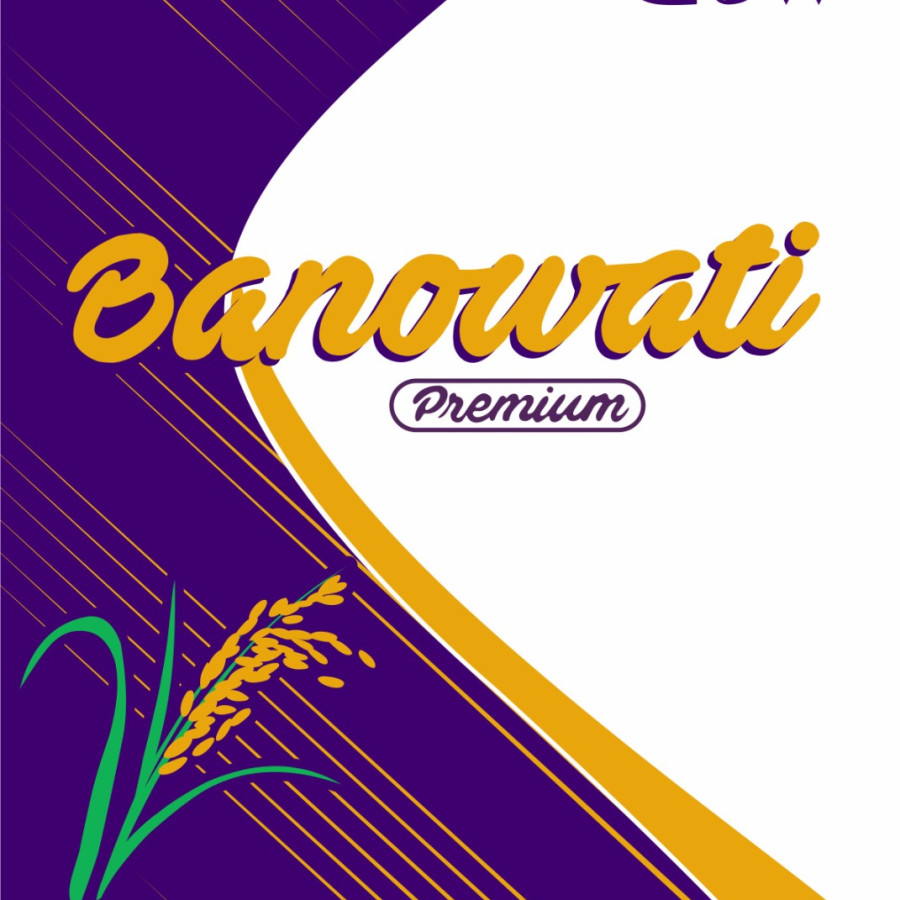 Kemasan Beras - depan