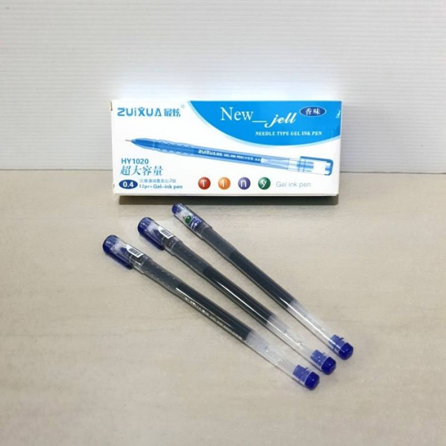 BOLPOINT GEL BIRU XUIZUA