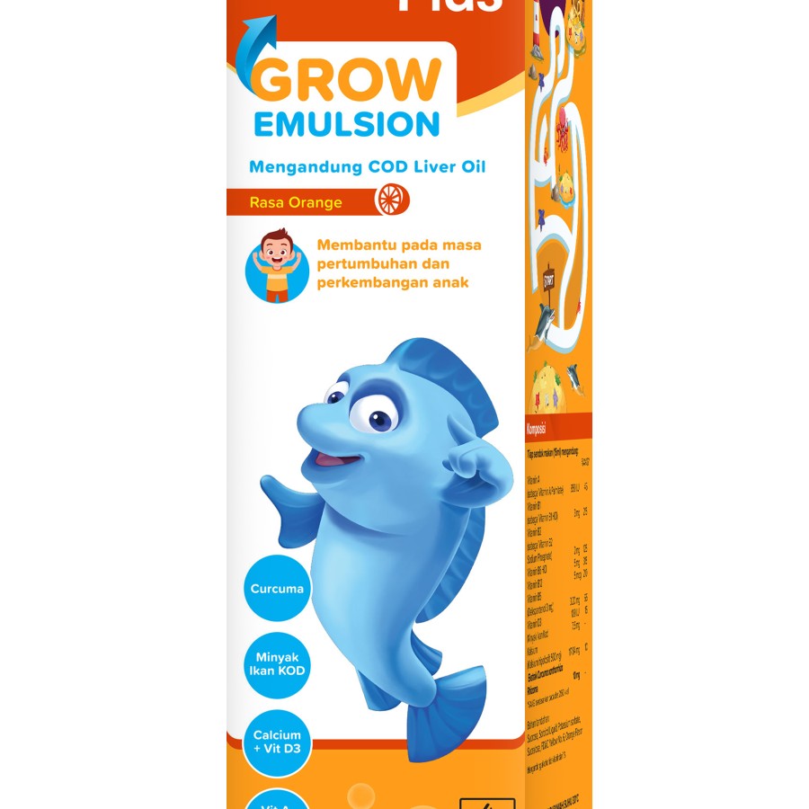 CURCUMA PLUS GROW EMULSION 400 ML