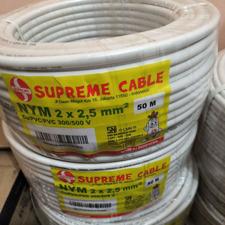 Kabel NYM 2 x 2.5mm /m supreme