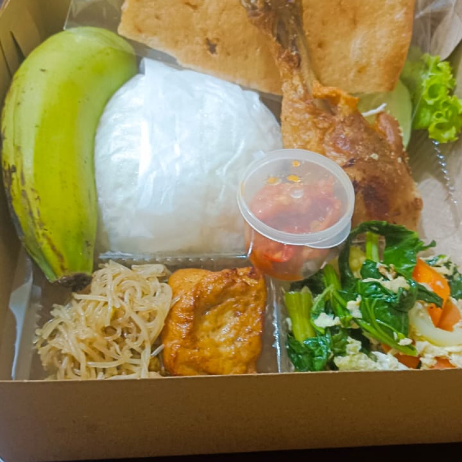 Paket A Nasi Box Nusantara - samping