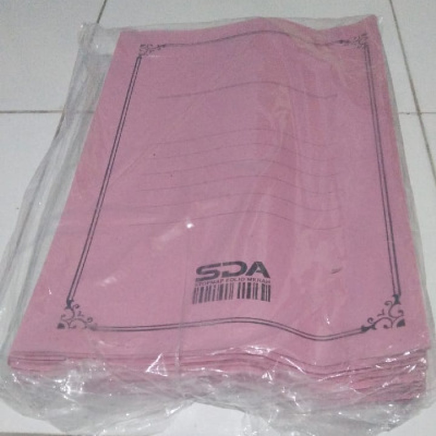 STOPMAP KERTAS Merk SDA ( isi 12 pcs )