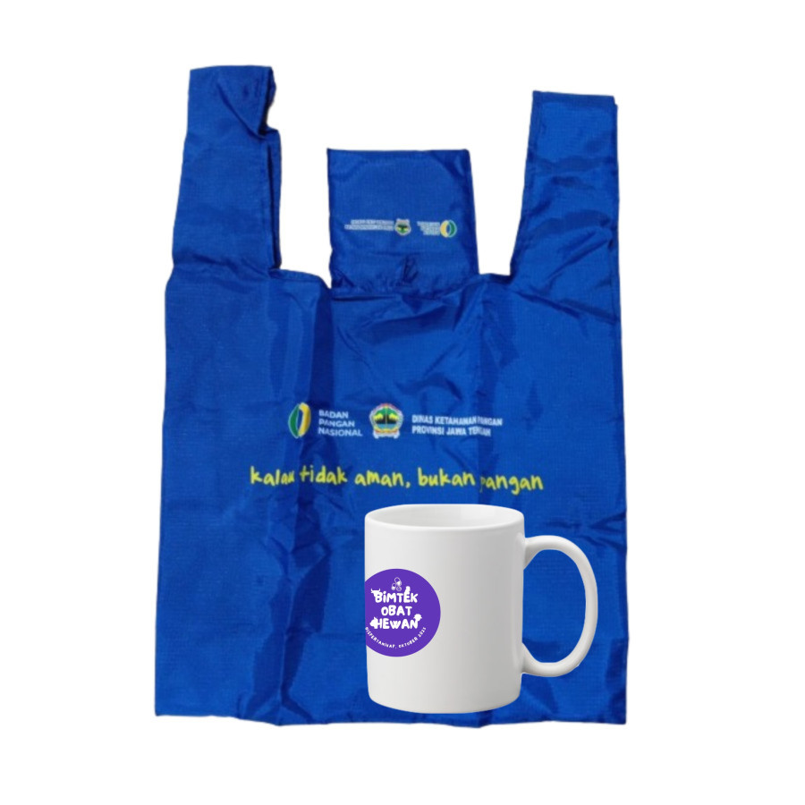 Paket Souvenir Tas Belanja & Mug 50k
