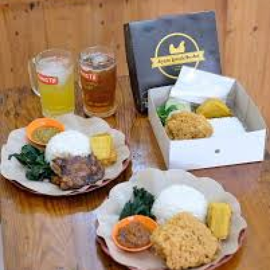Ayam Lunak lengkap sayur