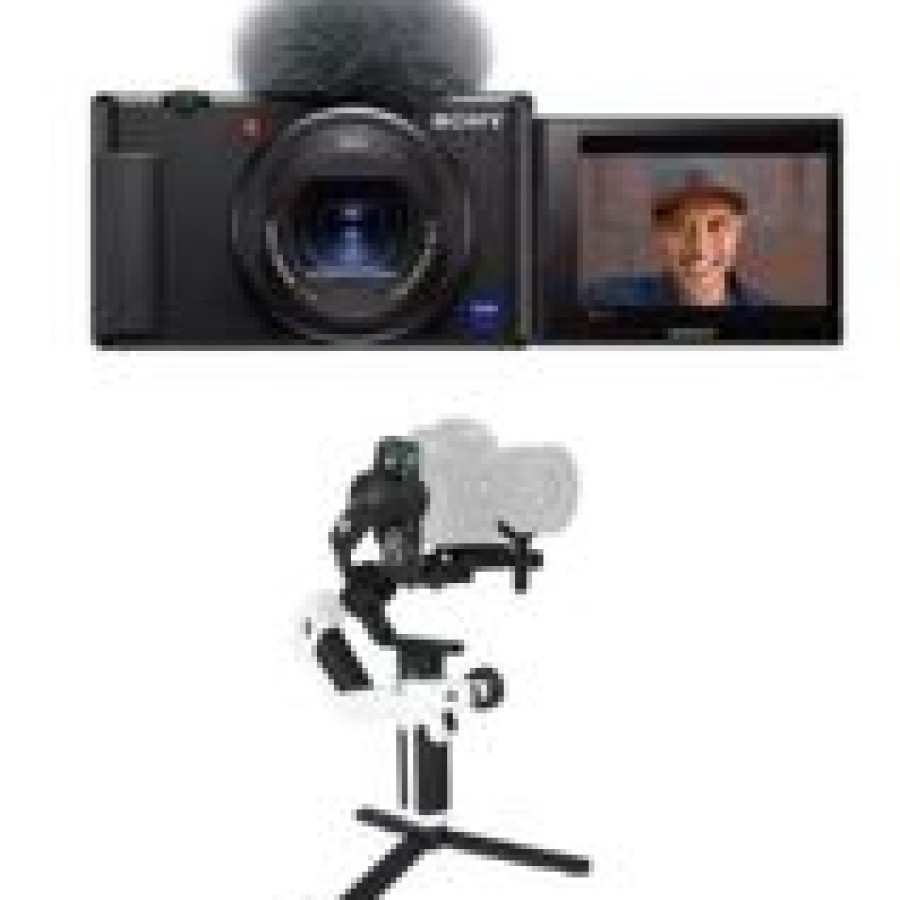Sony ZV 1 + Feiyu SCORP MINI 2 COMBO KIT Gimbal Stabilizer