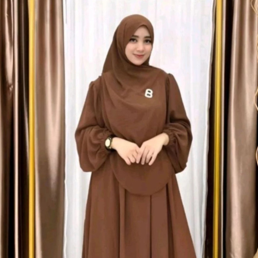 PAKAIAN IDENTITAS GAMIS SET WANITA