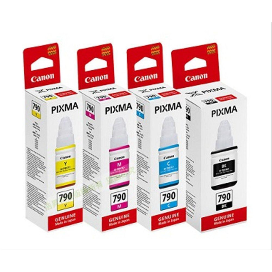 paket tinta canon CMYK  type 790 - utama