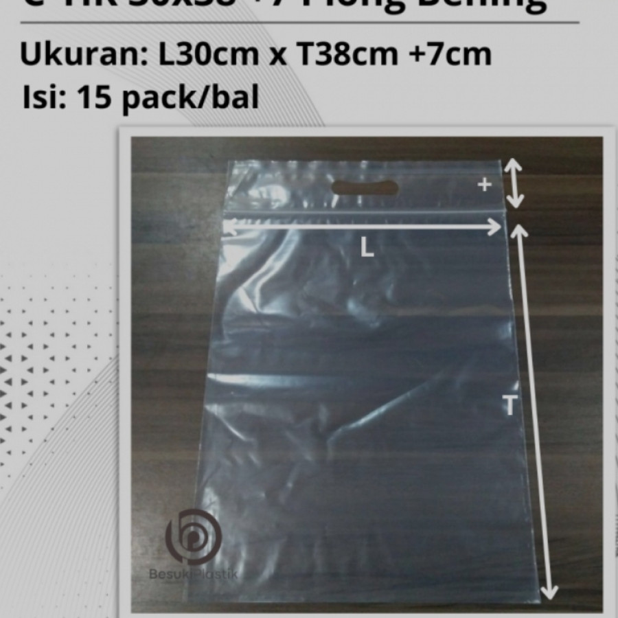 Plastik dokument merk ctik 30x38 - depan