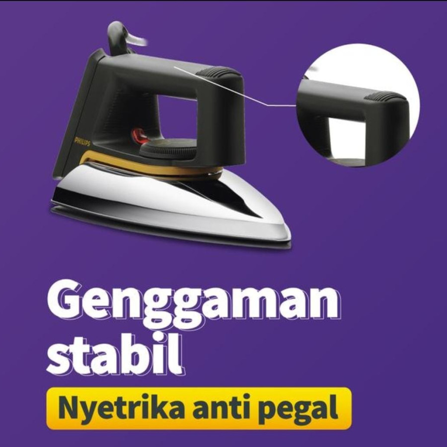 Setrika Listrik Merk Philips - depan