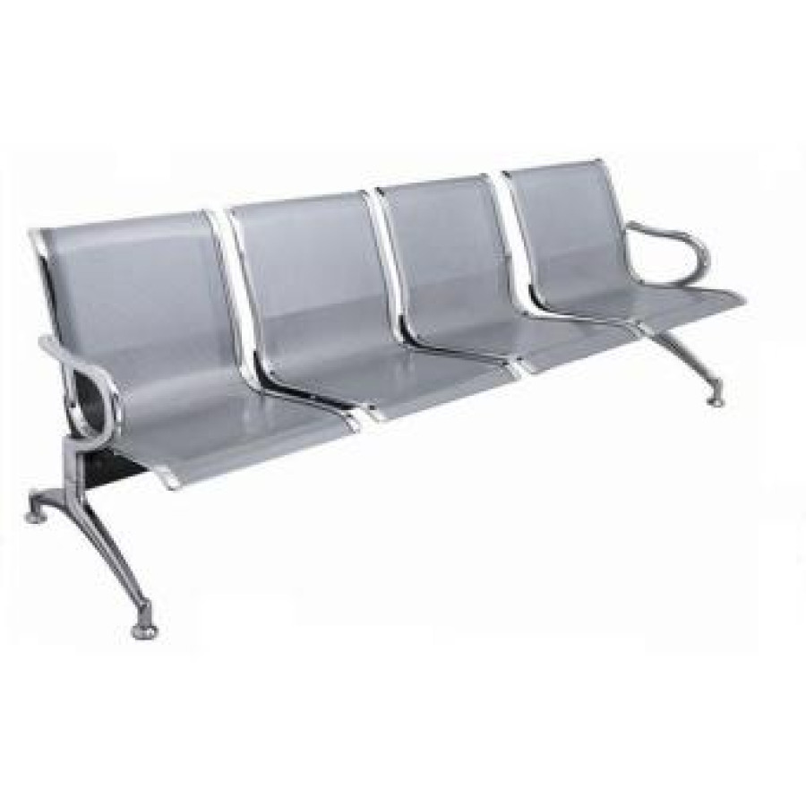 Kursi Tunggu 4 Dudukan Stainless