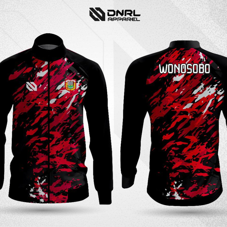 JAKET PRINTING CUSTOM - depan