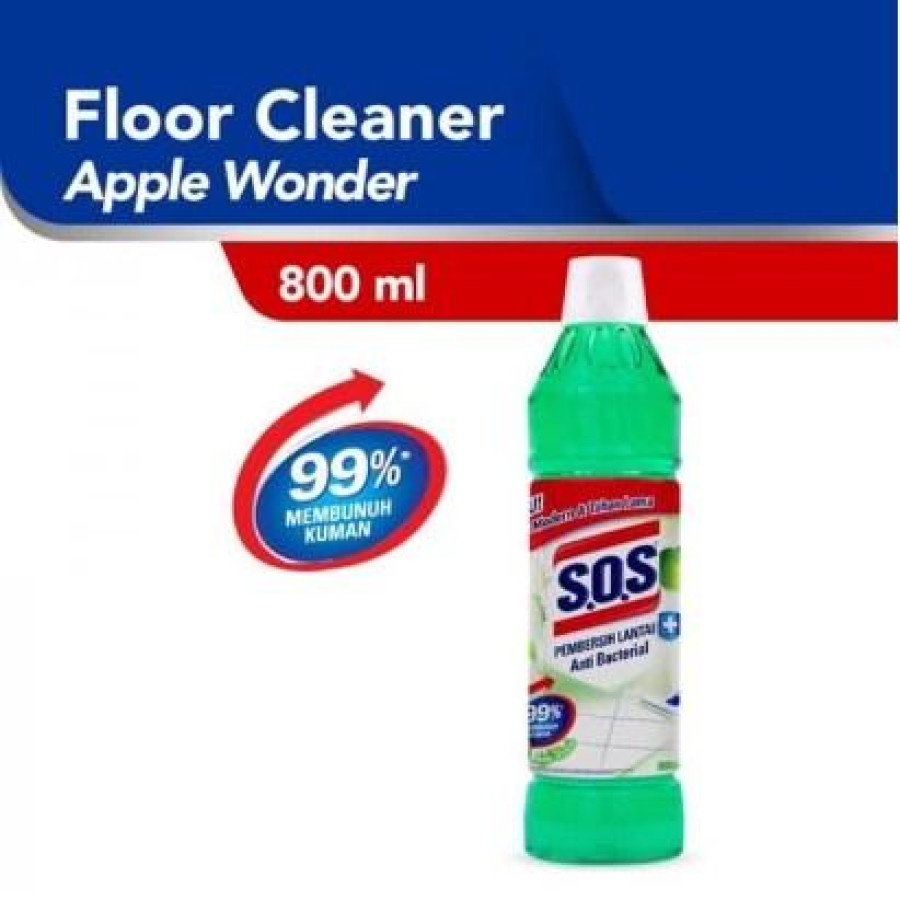 SOS Floor Cleaner ( Pembersih Lantai ) Botol 800 ML - detail