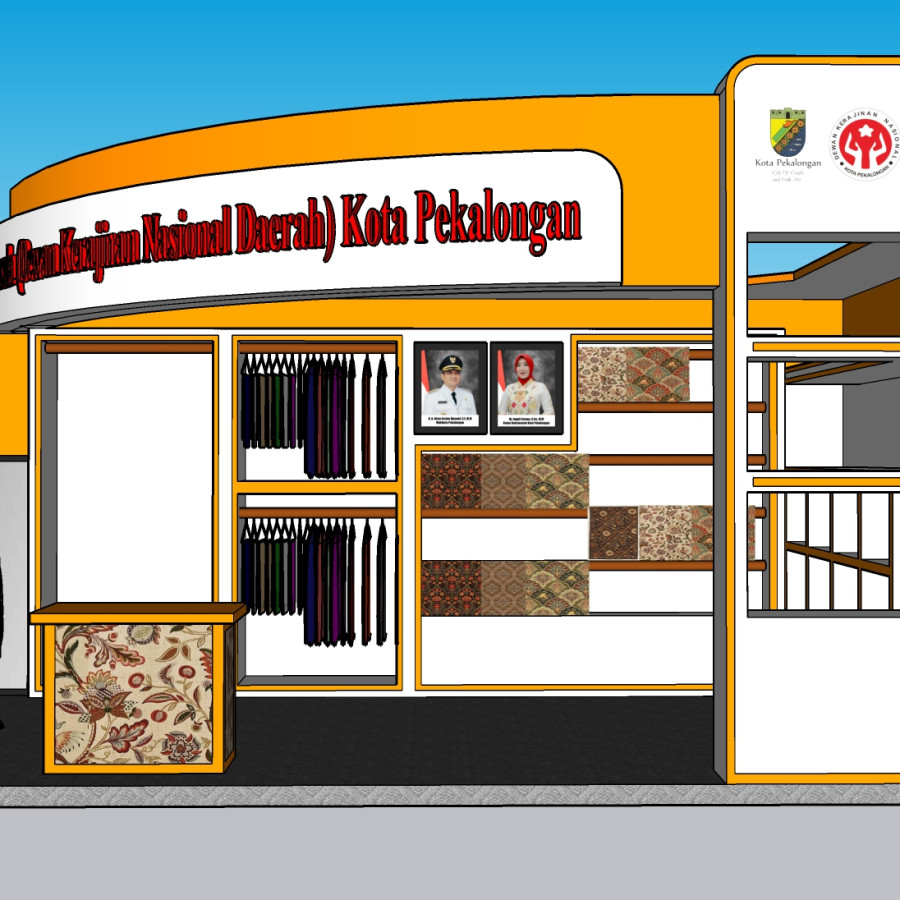 Dekorasi Stand Pameran - detail