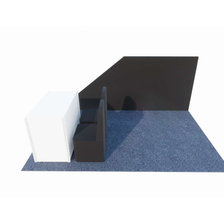 Stand Pameran / Exhibition Booth (Bisa custom sesuai kebutuhan event) - depan