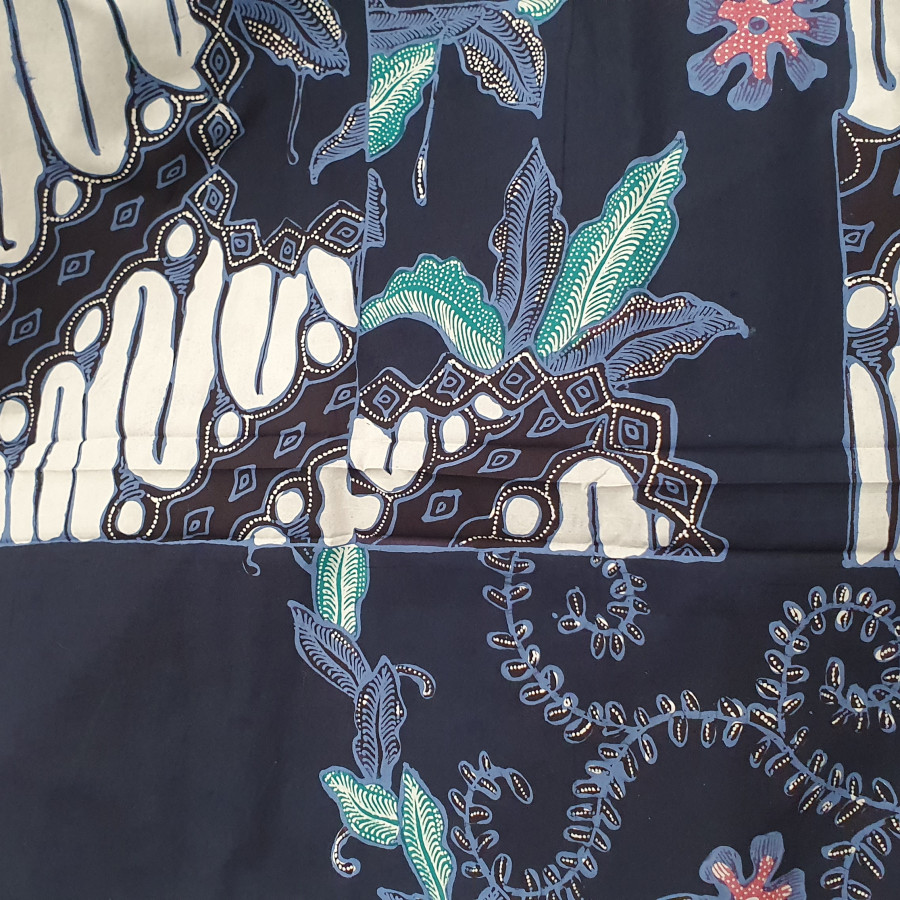 Batik Tulis Katun Primis Bercorak Jawa Tengah - depan