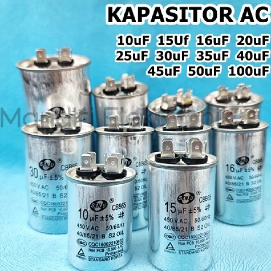 Kapasitor / Capasitor AC 1PK s/d 2PK