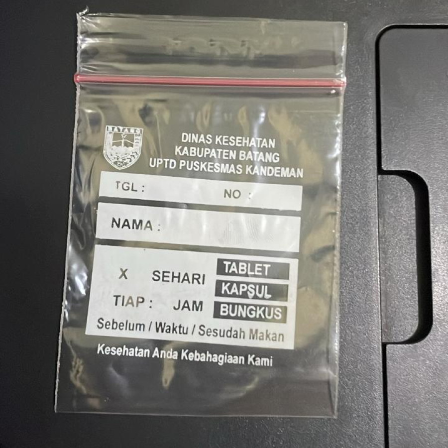 cetak plastik klip kecil