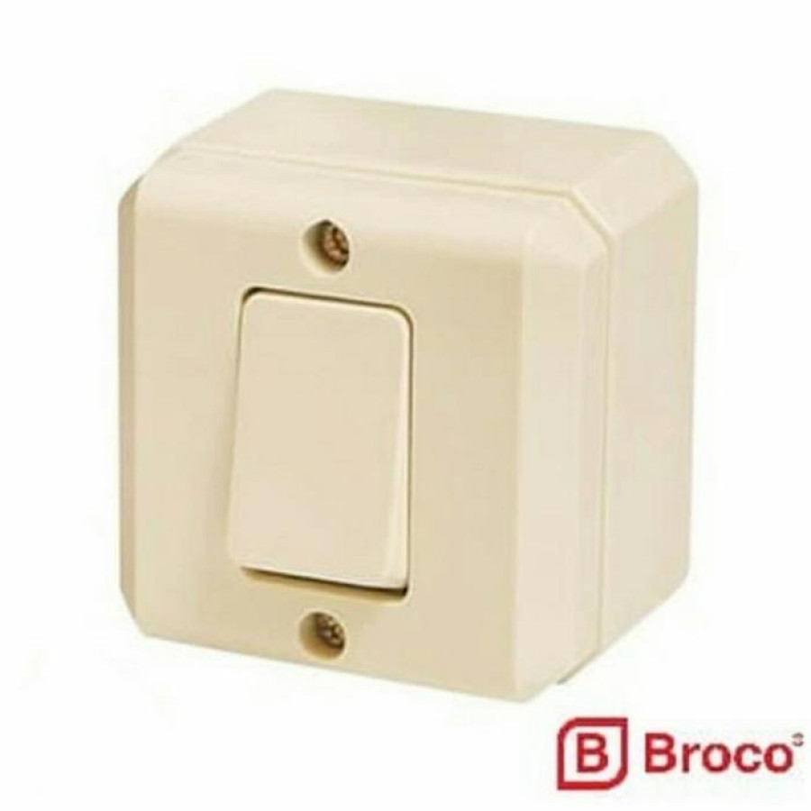 BROCO SAKLAR LAMPU TEMPEL - SINGLE