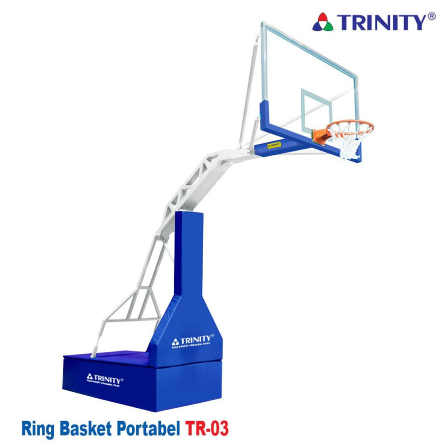 Tiang Ring Basket Portabel Trinity TR03 - samping