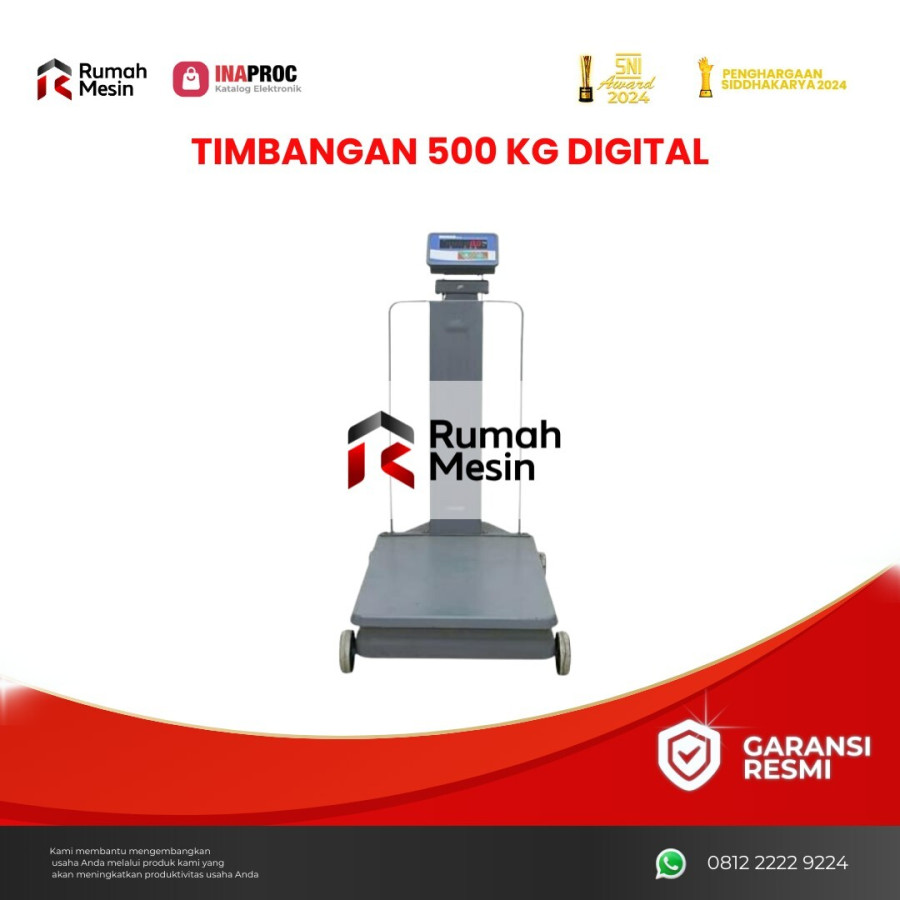 Timbangan 500kg Digital - utama
