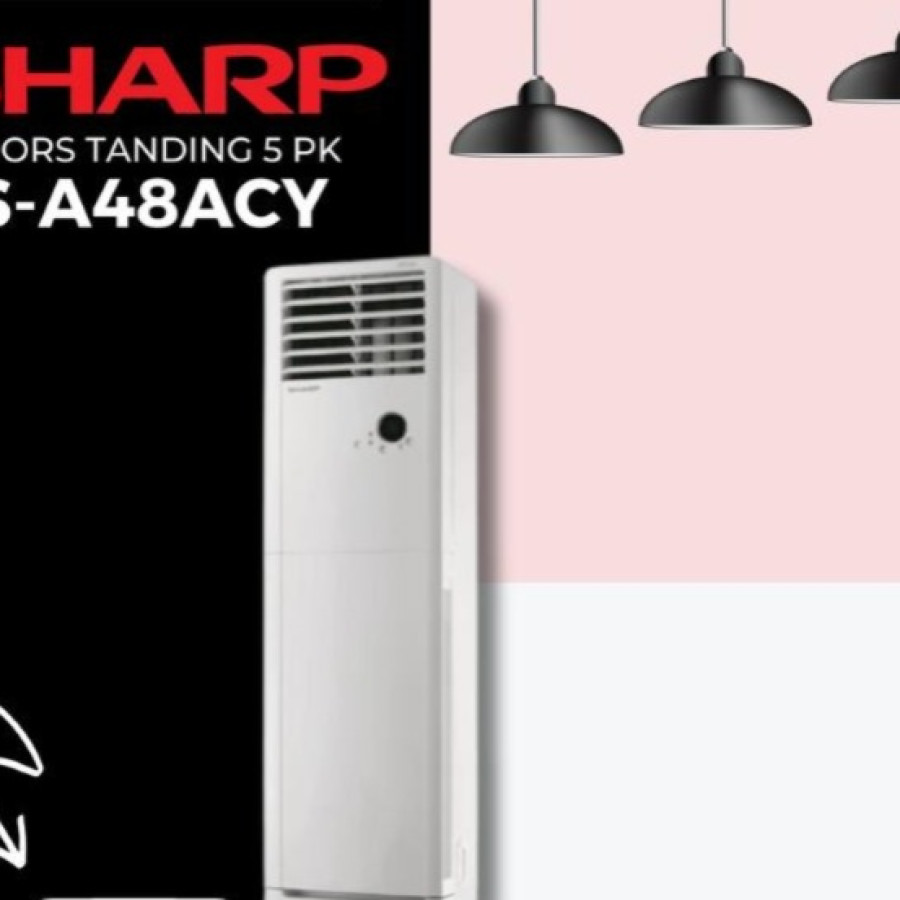 SHARP GSA48ACY AC 5 PK Floor Standing – Turbo Cool & Powerful